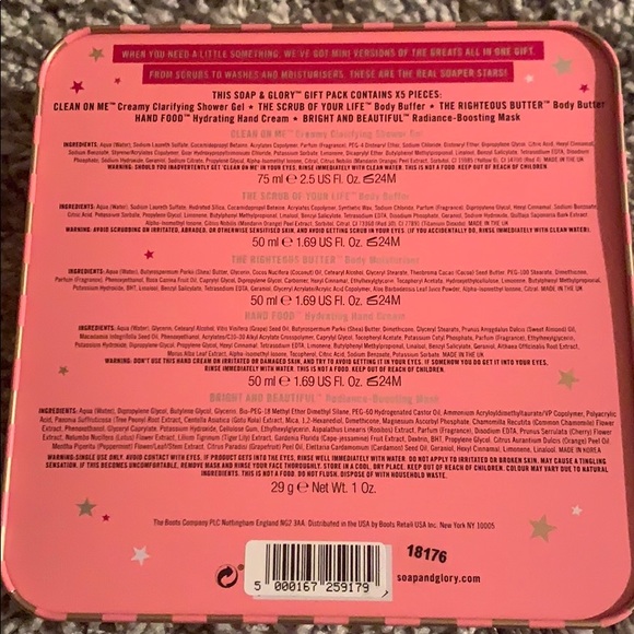 Soap and Glory The Pink Credibles Gift Set - Picture 2 of 3